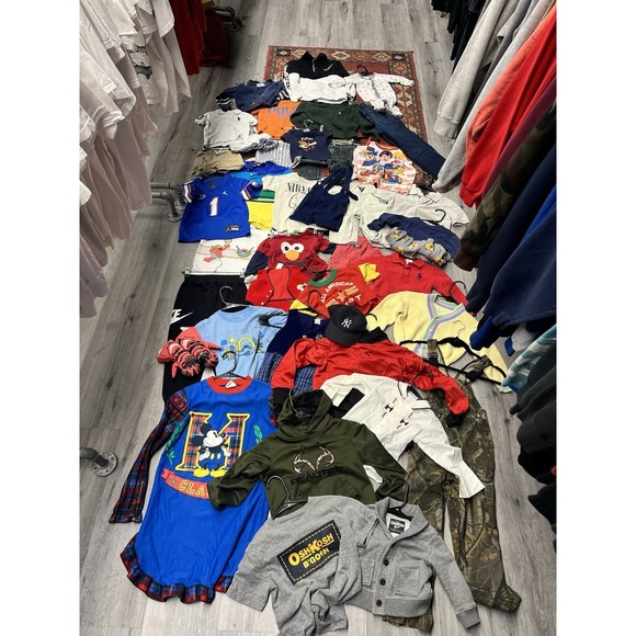 Lot Of 40 Kids Clothing - Baby & Toddler Clothing Lot - Reseller Lot - Wholesale
